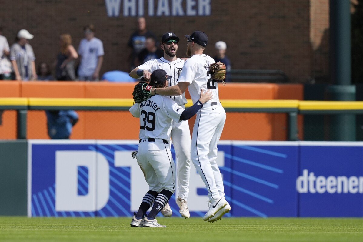 Torkelson raddoppia e triplica nel grande ritorno in lega maggiore mentre i Tigers battono gli Yankees 4-0